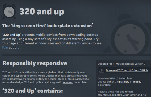 desktop view of 320 and up